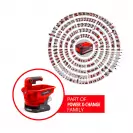 Ръчна акумулаторна сеялка EINHELL GE-US 18 Li-Solo, 3.3л - small, 272636