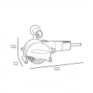 Шлайф четков FERVI FFSF14003A-110K, 1400W, 1000-4000об/мин, ф110мм - small, 268740