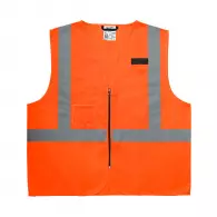 Светлоотразителна жилетка MILWAUKEE L/XL Hi-vis orange, неоново оранжево