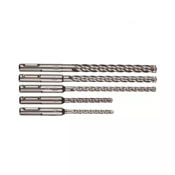 Свредла MAKITA Nemesis II 5.0-10мм 5части, за бетон, HM, 2 режещи ръба, SDS-plus