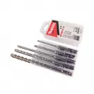 Свредла MAKITA Nemesis II 5.0-10мм 5части, за бетон, HM, 2 режещи ръба, SDS-plus - small, 280035