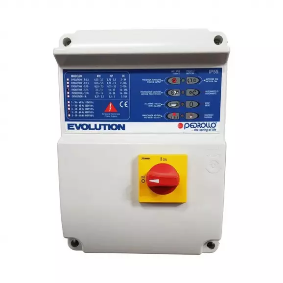Табло за управление на помпи CITY PUMPS CB EV-TRI/2, 400V, 7500-10000W, за сондажни и дълбочинни