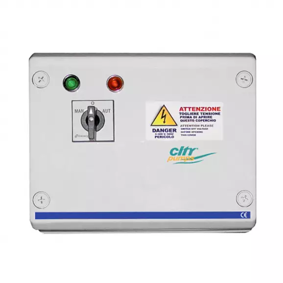 Табло за управление на помпи CITY PUMPS CBE 200, 400V, 1500W, за сондажни и дълбочинни, с датчици за ниво