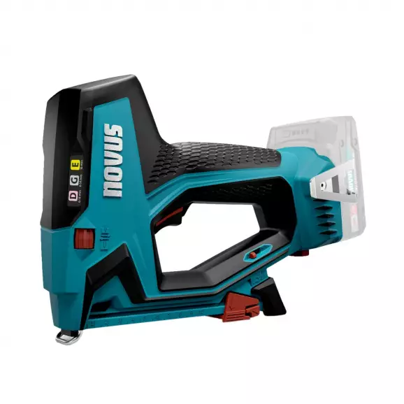 Такер акумулаторен NOVUS J-551 Solo, 18V, 2.0-8.0Ah, Li-Ion, за кламери тип: D,G и гвоздеи тип: Е