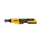 Тресчотка акумулаторна DEWALT DCF504L1G-QW, 12V, 3.0Ah, Li-Ion, 1/4