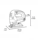 Трион прободен FERVI FFJS07103A-K, 710W, 700-3000об/мин, 26мм - small, 268722