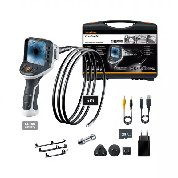 Видеоконтролер LASERLINER VideoFlex G4 XXL, 5.0м, DOF 1.0.......6.0см, ф9мм