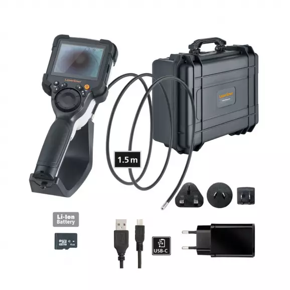Видеоконтролер LASERLINER VideoInspector Mini, 1.5м, DOF 3.......8см, ф6.0мм