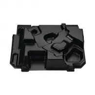Вложка за куфар ножица за шпилки MAKITA Makpac 3, полипропилен, черна, за DSC102