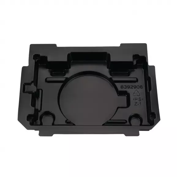 Вложка за куфар за циркулярен трион MAKITA Makpac 4, полипропилен, черна, за DSP600, DSP601