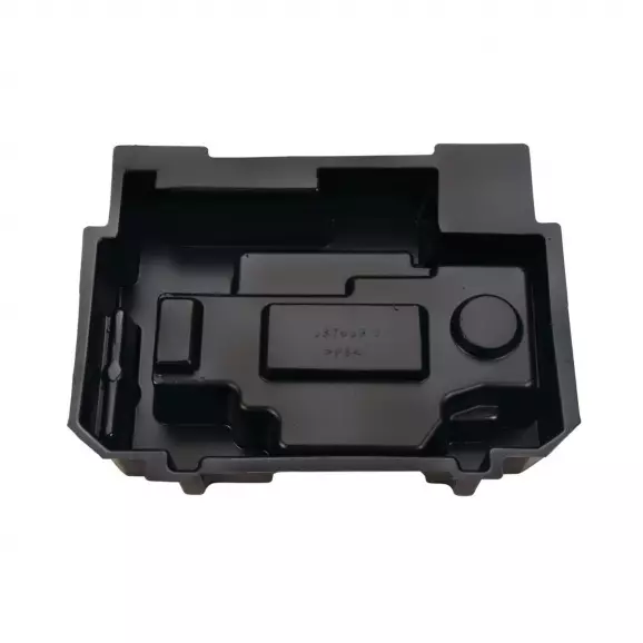 Вложка за куфар за електрическо ренде MAKITA Makpac 3, полипропилен, черна, за KP0800, KP0810