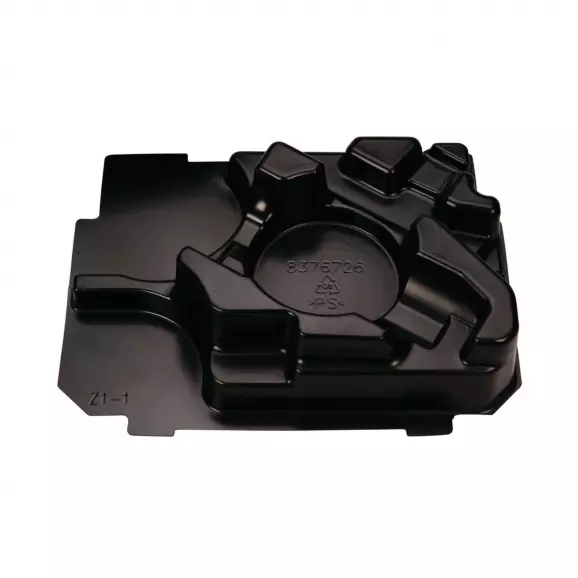 Вложка за куфар за ъглошлайф MAKITA Makpac 2, полипропилен, черна, за GA5040, GA5041, SA5040C