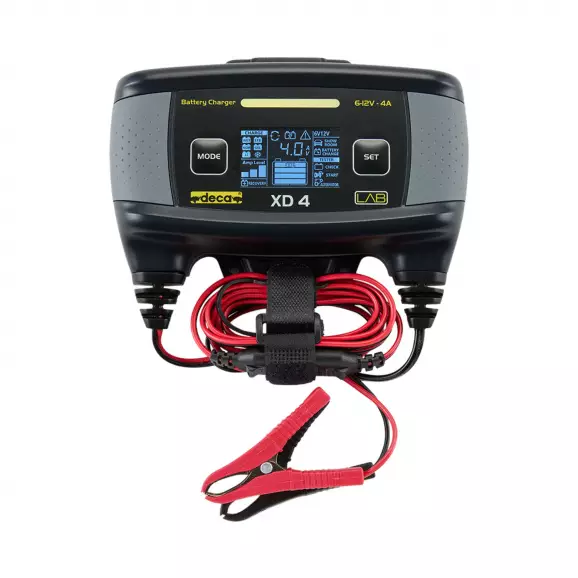 Зарядно устройство за акумулатор DECA XD 4, 78W, 6/12V, 4-90Ah, 230V