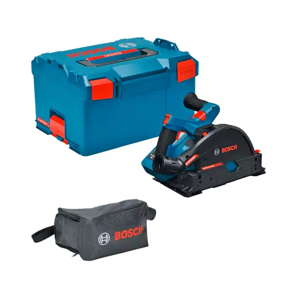 Акумулаторен циркулярен трион BOSCH EXKT18V-52G Solo, 18V, 2.0-6.0Ah, Li-Ion, ф140x20мм
