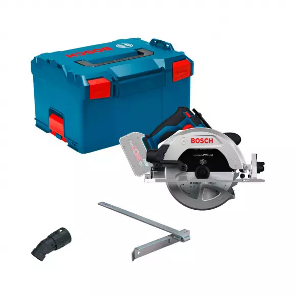 Акумулаторен циркулярен трион BOSCH GKS 18V-68-2 Solo L-Boxx, 18V, 4.0-12.0Ah, Li-Ion, ф190x30мм, безчетков