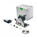 Акумулаторен циркулярен трион FESTOOL TSC 55 KSEB-Basic, 18V, Li-Ion, ф160х20мм, 3500-5200об/мин, безчетков - small