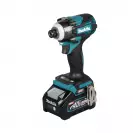 Акумулаторен гайковерт ударен MAKITA TD004GD201, 40V, 2.5Ah, Li-Ion, 1/4