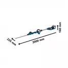 Акумулаторен храсторез BOSCH GHE18V-50FP Solo, 18V, 4.0-12.0Ah, Li-Ion, 500мм, безчетков - small, 274713