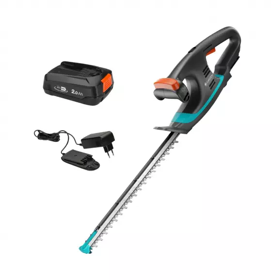 Акумулаторен храсторез GARDENA EasyCut 40/18V P4A Set, 18V, 2.0Ah, Li-Ion, 400мм