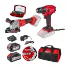 Акумулаторен комплект RAIDER RDP-BXS14 (RDP-PBAG20 + RDP-PBCDI20), 20V, 2.0/4.0Ah, Li-Ion - small