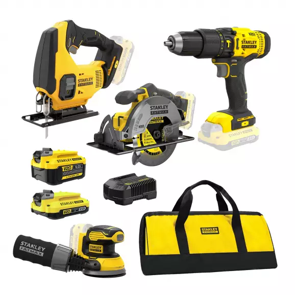 Акумулаторен комплект STANLEY SFMCK412MDS, 18V, 2.0/4.0Ah, Li-Ion