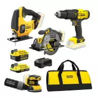 Акумулаторен комплект STANLEY SFMCK412MDS, 18V, 2.0/4.0Ah, Li-Ion