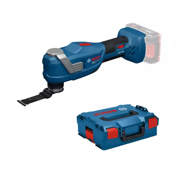 Акумулаторен мултифункционален инструмент BOSCH GOP18V-30 Solo L-Boxx, 18V, 1.5-6.0Ah, Li-Ion, 10000-18000об/мин, безчетков