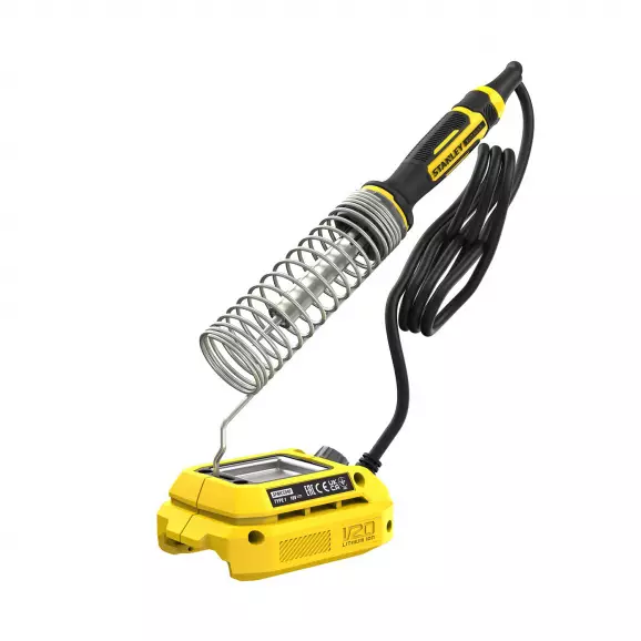 Акумулаторен поялник STANLEY SFMCE040B, 18V, -Ah, Li-Ion, 204-482°C
