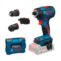 Акумулаторен винтоверт BOSCH EXSR18V-90FC Solo, 18V, 2.0-6.0Ah, Li-Ion, 65Nm, безчетков