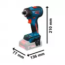 Акумулаторен винтоверт BOSCH EXSR18V-90FC Solo, 18V, 2.0-6.0Ah, Li-Ion, 65Nm, безчетков - small, 270662