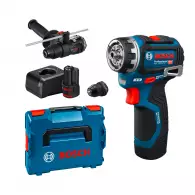 Акумулаторен винтоверт BOSCH GSR 12V-32 FC SET, 12V, 2.0Ah, Li-Ion, 32Nm, безчетков