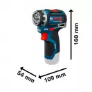 Акумулаторен винтоверт BOSCH GSR 12V-32 FC Solo, 12V, 2.0-6.0Ah, Li-Ion, 32Nm, безчетков - small, 273298