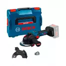 Акумулаторен ъглошлайф BOSCH EXWS18V-15S Solo, 18V, 2.0-6.0Ah, Li-Ion, ф125мм, безчетков - small
