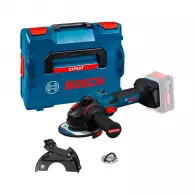 Акумулаторен ъглошлайф BOSCH EXWS18V-15S Solo, 18V, 2.0-6.0Ah, Li-Ion, ф125мм, безчетков