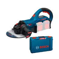 Акумулаторен ъглошлайф BOSCH EXWS18V2-230P Solo, 18+18V, 2.0-6.0Ah, Li-Ion, ф230мм, безчетков