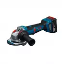 Акумулаторен ъглошлайф BOSCH GWS18V-11PS Set, 18V, 5.0Ah, Li-Ion, ф125мм, безчетков - small, 275394