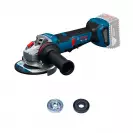 Акумулаторен ъглошлайф BOSCH GWS18V-11PS Solo, 18V, 4.0-12.0Ah, Li-Ion, ф125мм, безчетков - small