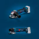 Акумулаторен ъглошлайф BOSCH GWS18V-11PS Solo L-Boxx, 18V, 4.0-12.0Ah, Li-Ion, ф125мм, безчетков - small, 275389