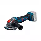 Акумулаторен ъглошлайф BOSCH GWX18V-11PS Solo L-Boxx, 18V, 4.0-12.0Ah, Li-Ion, ф125мм, безчетков - small, 275409