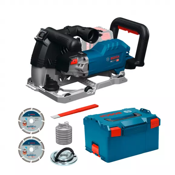 Акумулаторна фреза за канали BOSCH GNF18V-40, 18V, 2.0-6.0Ah, Li-Ion, ф150мм, безчетков