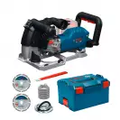 Акумулаторна фреза за канали BOSCH GNF18V-40, 18V, 2.0-6.0Ah, Li-Ion, ф150мм, безчетков - small