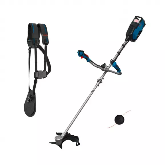 Акумулаторна коса BOSCH GFR18V-25BH, 18V, 4.0-12Ah, Li-Ion, 25см, безчетков
