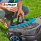 Акумулаторна косачка GARDENA PowerMax 37/36V P4A Set, 18+18V, 4.0Ah, Li-Ion, 370мм - small, 269242