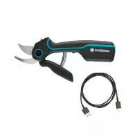 Акумулаторна лозарска ножица GARDENA AssistCut, 3.6V, 2.0Ah, Li-Ion, 25мм
