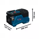 Акумулаторна помпа BOSCH GTP18V-28, 18V, 4.0-12Ah, Li-Ion, Q=46.66/min, H=20m, 3/4
