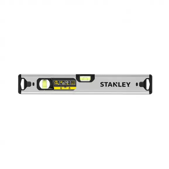 Алуминиев нивелир STANLEY Fatmax Extreme Magnetic 40см, с две либели, с магнит
