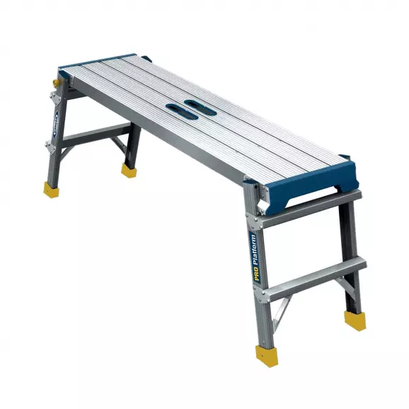 Алуминиевa платформа Werner Compact PRO 1170х370мм, регулируема височина (0.51м)