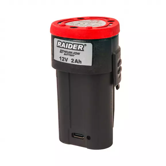 Батерия акумулаторна RAIDER RD-CDIDL01Y 12V 2.0Ah, 12V, 2.0Ah, Li-Ion