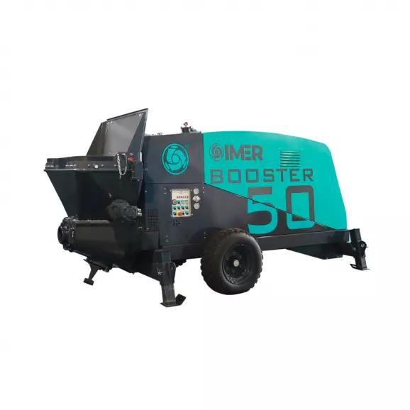 Бетон помпа IMER Booster 50, 53kW, 71hp, 350л