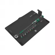 Динамометричен ключ WERA 1/2'' 40-200Nm 11части, CrV, двойна скала Nm, Ft-lb, отклонение ±%
